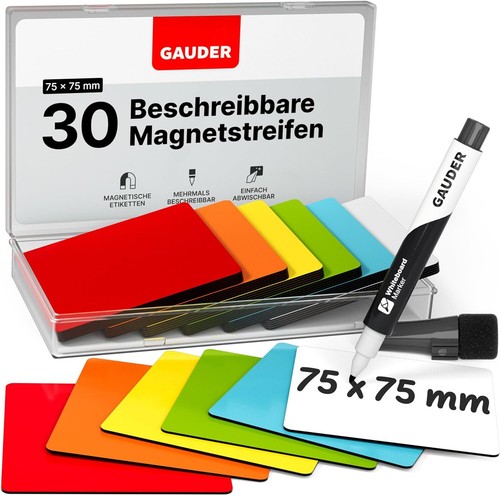Magnetstreifen bunt farbe - bunt, +