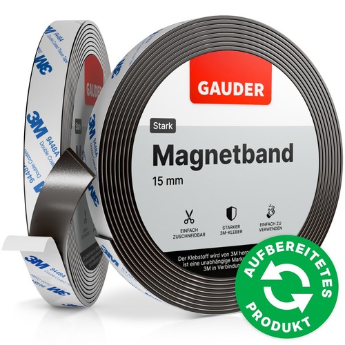 Gauder magnetband - magnetband, 3m